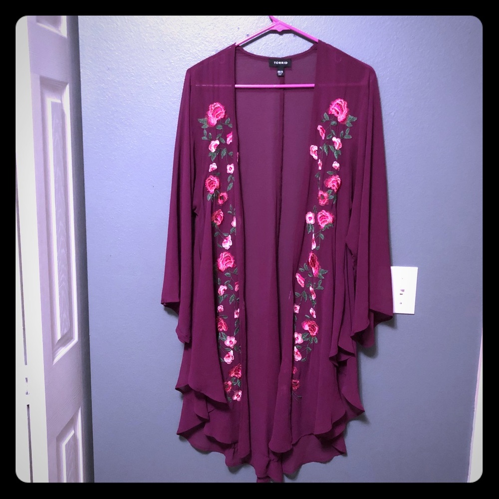 Torrid Floral Kimono